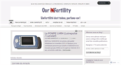 Desktop Screenshot of ourinfertility.com